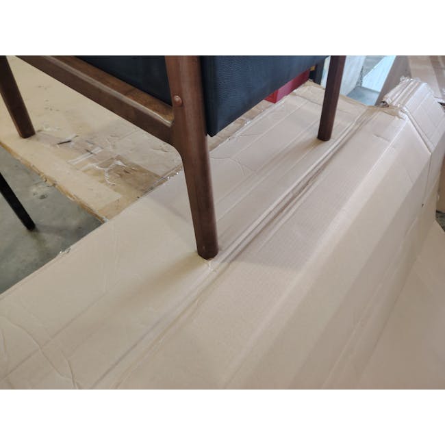 (As-is) Mendo Armchair - Espresso (Faux Leather) - 11