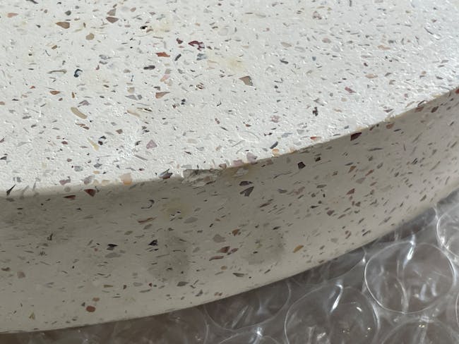 (As-is) Ellie Terrazzo Dining Table 1.6m - 5