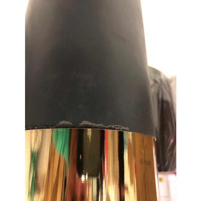 (As-is) Aiden Table Lamp - Brass, Black - 6 - 2