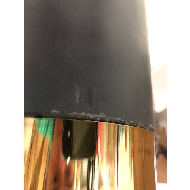 (As-is) Aiden Table Lamp - Brass, Black - 6 - 3