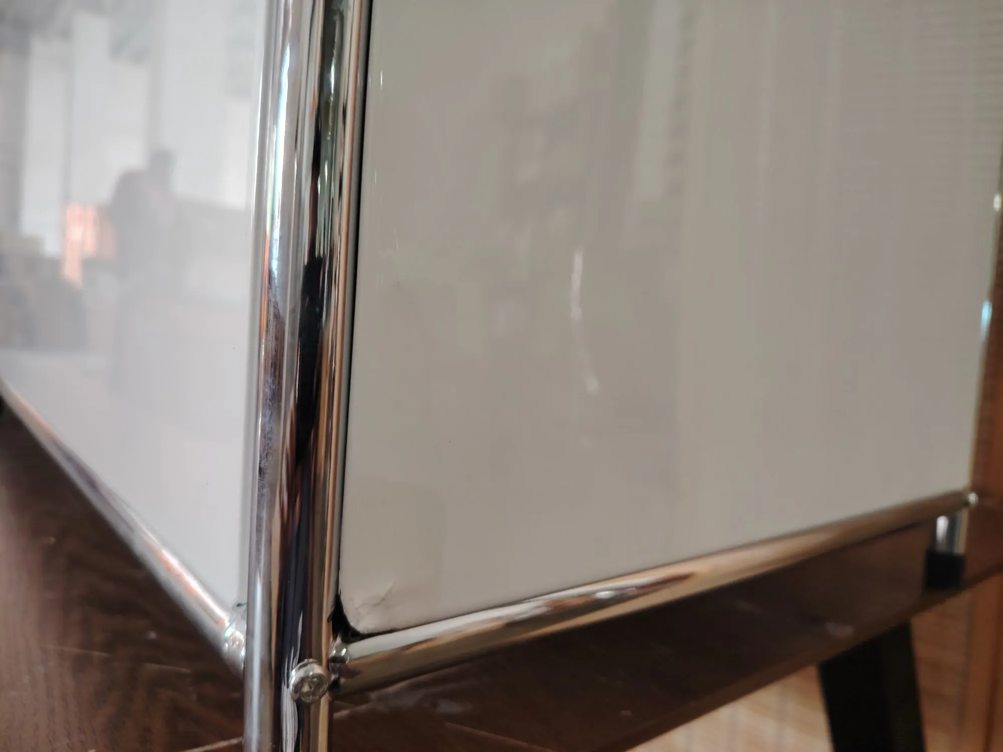 (As-is) Cusso Stainless Steel 2x2 Cabinet - Pure White - 9