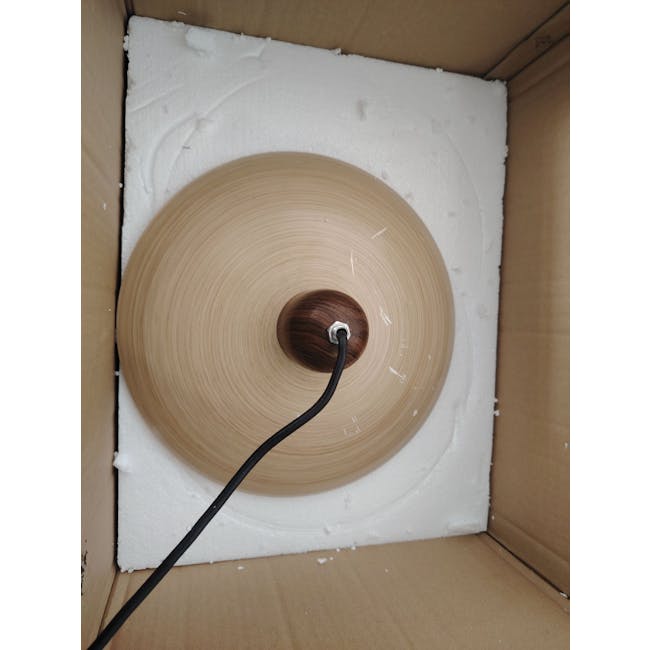 (As-is) Kenya Pendant Lamp - Oak - 2