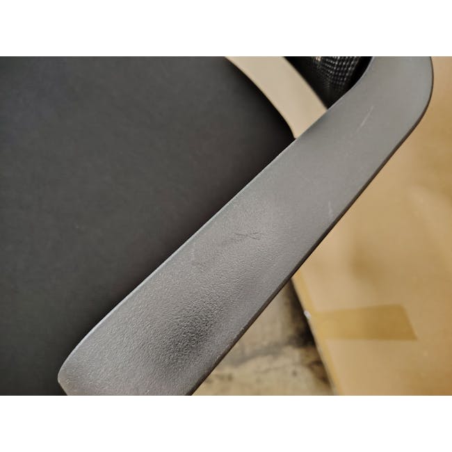 (As-is) Kingsley High Back Mesh Office Chair - Black - 2 - 6