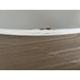 (As-is) Carmen Round Dining Table 1m - White - 21 - 3