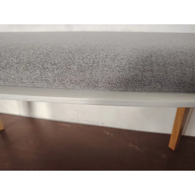 (As-is) Harold Bench 1m - Natural, Light Grey - 10 - 3