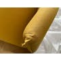 (As-is) Frank 3 Seater Lounge Sofa - Mustard, Down Feathers, Deep Seats - 1 - 4