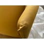 (As-is) Frank 3 Seater Lounge Sofa - Mustard, Down Feathers, Deep Seats - 1 - 3