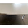 (As-is) Harold Round Dining Table 1.05m - Natural, White - 1 - 2