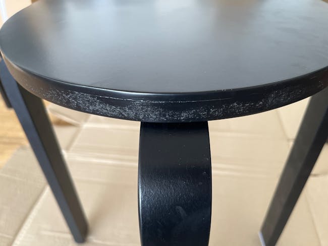 (As-is) Oliver Stool - Black - 1 - 3