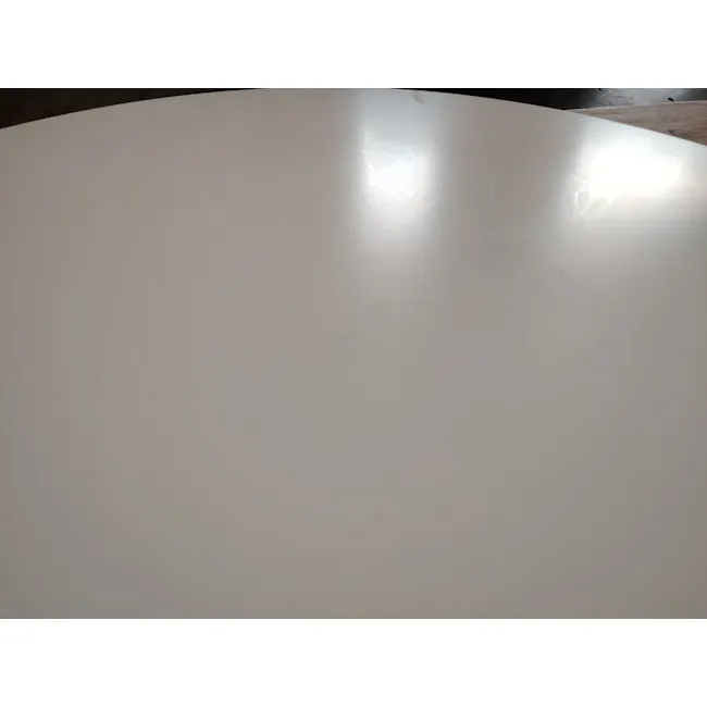 (As-is) Harold Round Dining Table 1.05m - Natural, White - 7 - 12