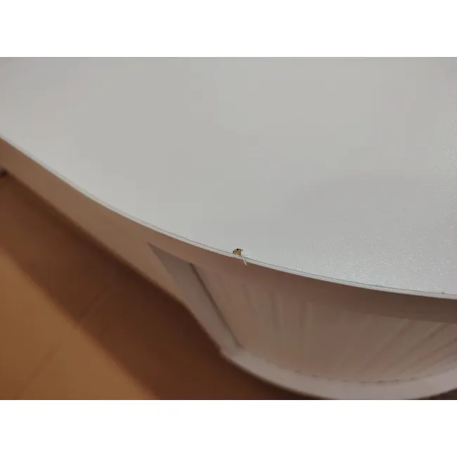 (As-is) Marche Lift-Up Storage Coffee Table 1.2m - White - 7 - 9