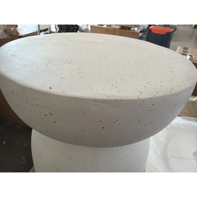 (As-is) Elara Terrazzo Side Table - 1 - 5