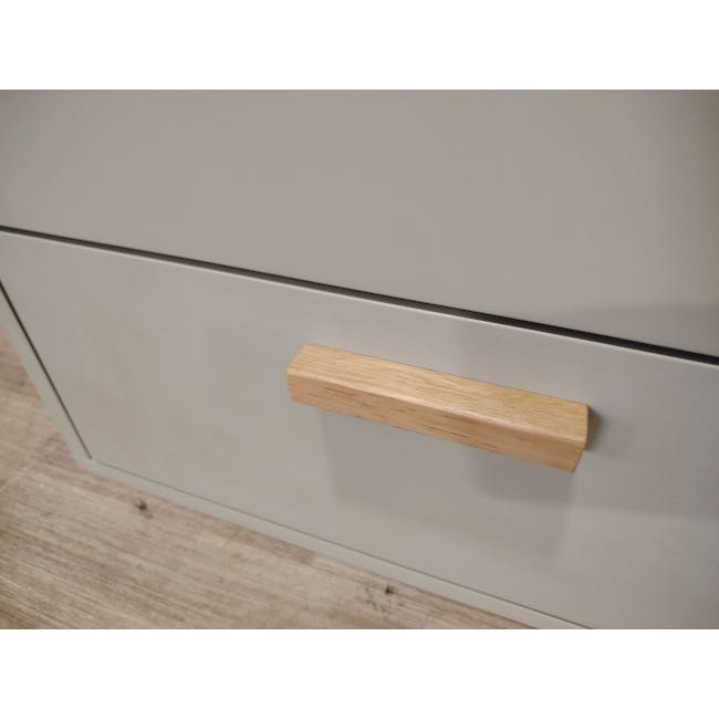 (As-is) Arod Study Table 1m - White Grey - 2 - 5