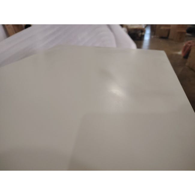 (As-is) Arod Study Table 1m - White Grey - 2 - 8