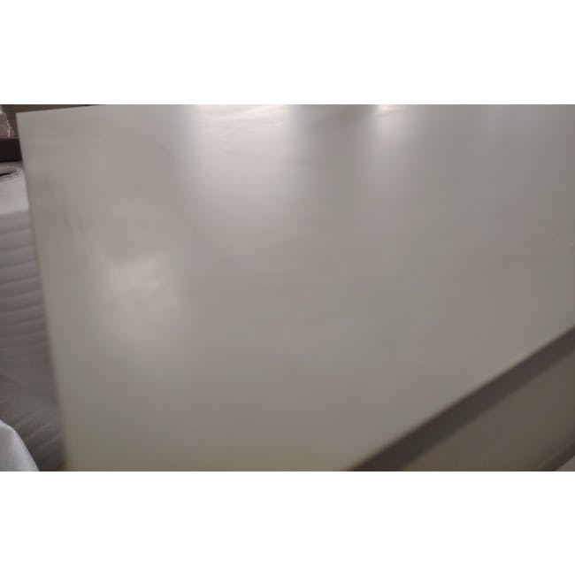 (As-is) Arod Study Table 1m - White Grey - 2 - 10