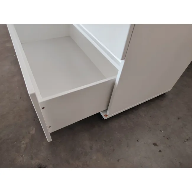 (As-is) Saffron Dressing Table Stand with Open Shelves - 10