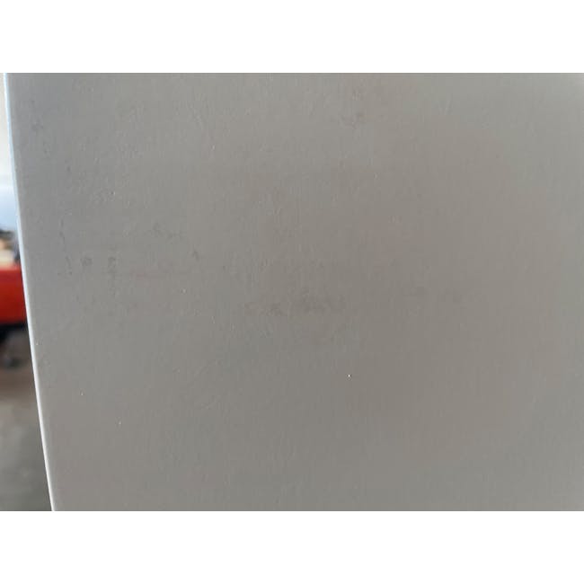 (As-is) Brexley Coffee Table - 6 - Smooth, uniform gray surface, Minimal texture with subtle imperfections, Light gray color