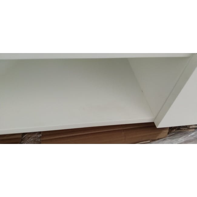 (As-is) Aalto TV Cabinet 1.6m - White, Natural - 14 - 5