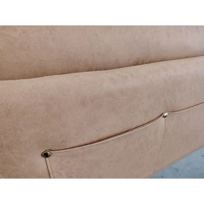 (As-is) Commes 3 Seater Sofa - Tan (Pet Friendly) - 6