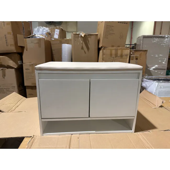 (As-is) Gabriel Shoe Storage Bench 0.6m - 2