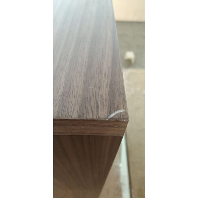 (As-is) Kyoto Top Drawer Bedside Table - Walnut - 5 - 2