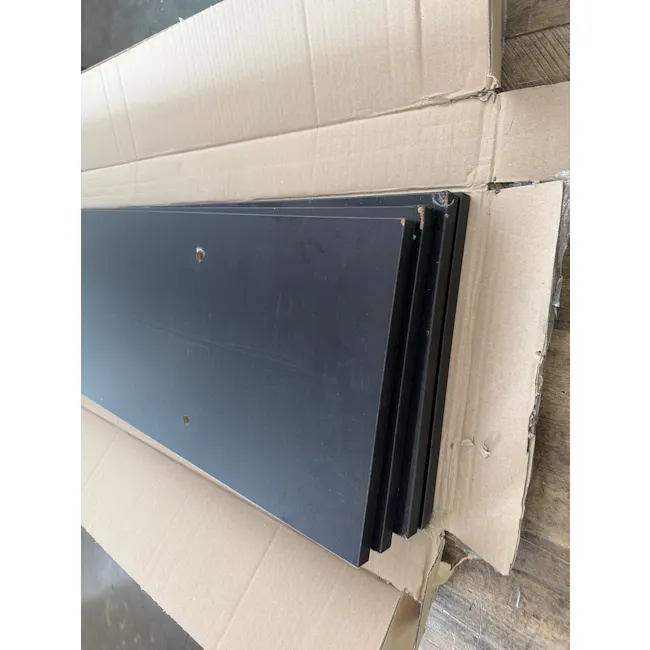 (As-is) Bauhaus 4-Tier Wide Display Shelf - Black - 3