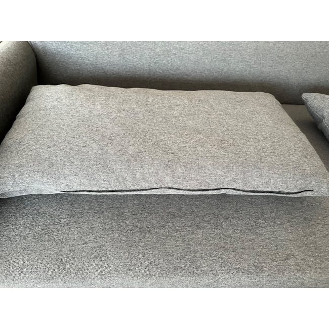 (As-is) Asher L-Shaped Storage Sofa Bed - Graphite - 1 - 4