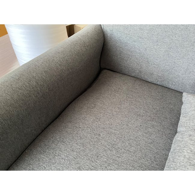 (As-is) Asher L-Shaped Storage Sofa Bed - Graphite - 1 - 6