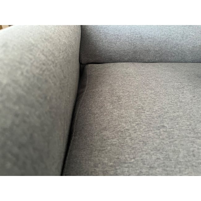 (As-is) Asher L-Shaped Storage Sofa Bed - Graphite - 1 - 7