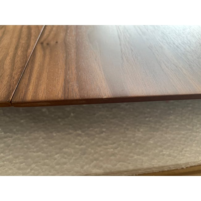 (As-is) Werner Oval Extendable Dining Table 1.5m-2m - Walnut - 11 - 4