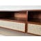 (As-is) Rocco Rattan TV Console 1.8m - Walnut - 5