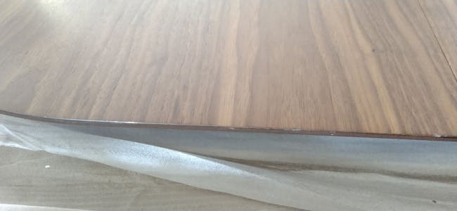 (As-is) Werner Oval Extendable Dining Table 1.5m-2m - Walnut - 10 - 4