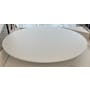 (As-is) Harold Round Dining Table 1.05m - Natural, White - 2 - 2