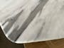 (As-is) Carson Marble Dining Table 2m - 1 - 3