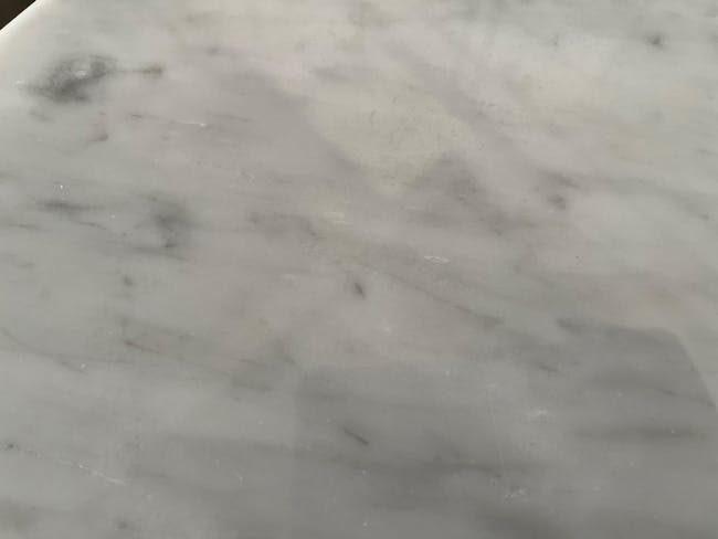 (As-is) Carson Marble Dining Table 2m - 1 - 5