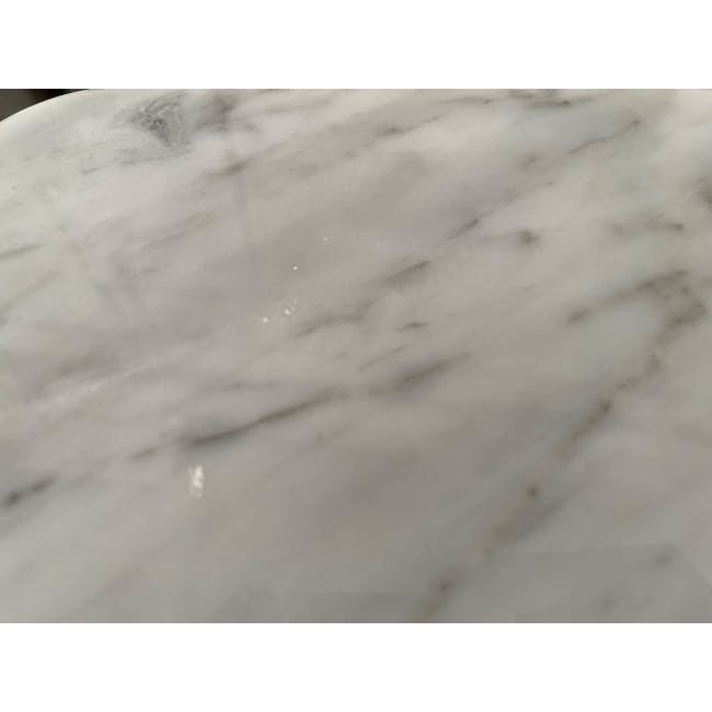 (As-is) Carson Marble Dining Table 2m - 1 - 7