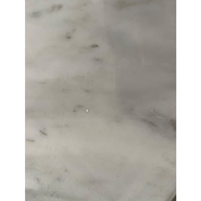 (As-is) Carson Marble Dining Table 2m - 1 - 12