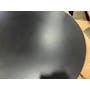 (As-is) Carmen Round Dining Table 1m - Black - 3 - 6