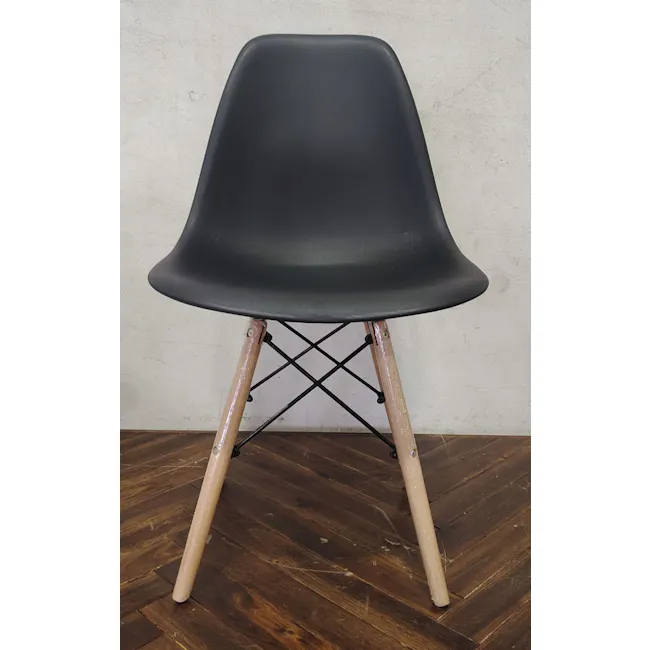 (As-is) Oslo Chair - Natural, Black - 3 - 2