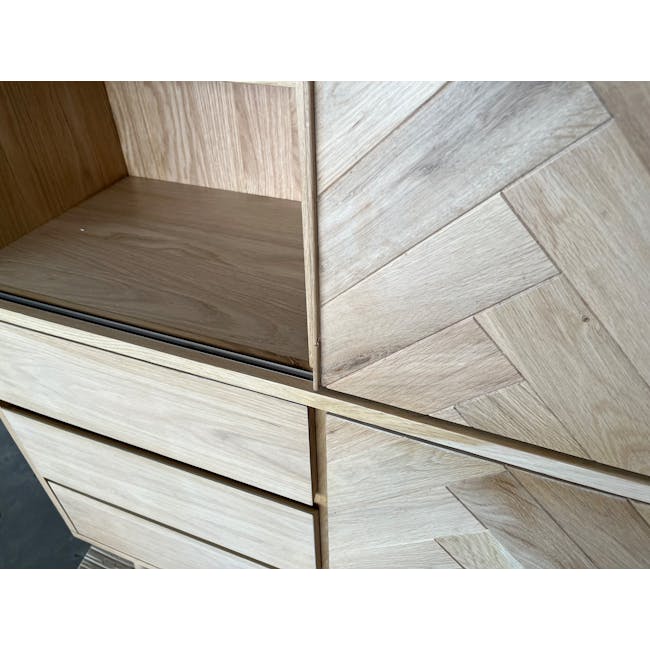 (As-is) Gianna Tall Sideboard 1.1m - 1 - 6