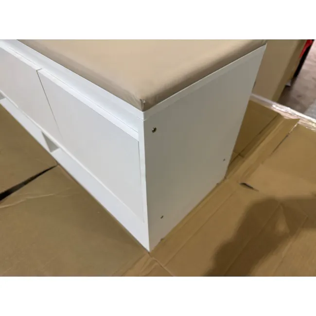 (As-is) Gabriel Shoe Storage Bench 1m - 1 - 3