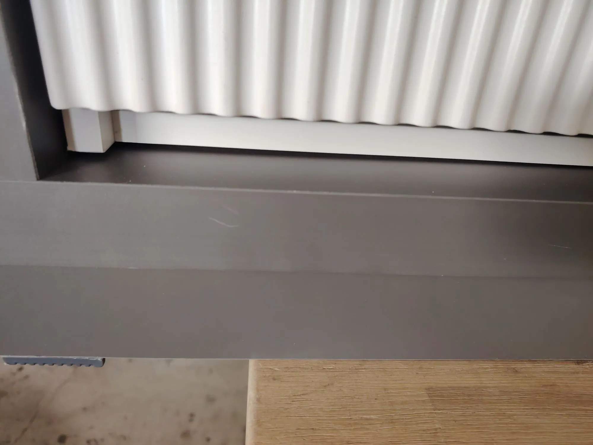 (As-is) Heden Extendable TV Console 1.6m-2.4m - Grey - 7