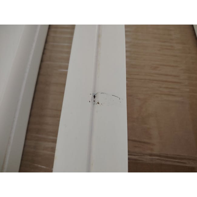 (As-is) Nancy Console Table 1.2m - White - 3 - 8