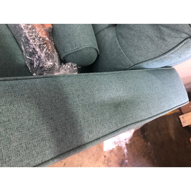 (As-is) Royce 3 Seater Sofa - Nile Green (Fabric) - 2