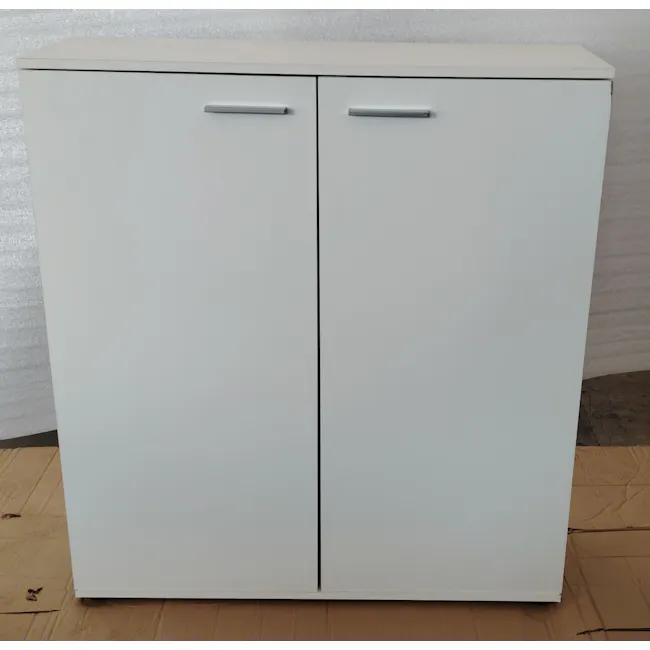 (As-is) Satos Shoe Cabinet 1m - White - 2