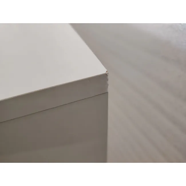 (As-is) Satos Shoe Cabinet 1m - White - 6