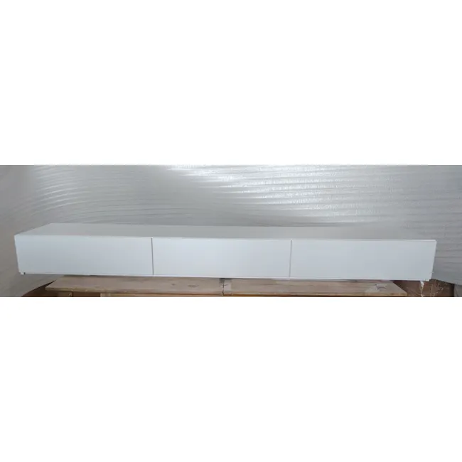 (As-is) Bryson Extendable TV Console 2.3m-3.3m - White - 1 - 2