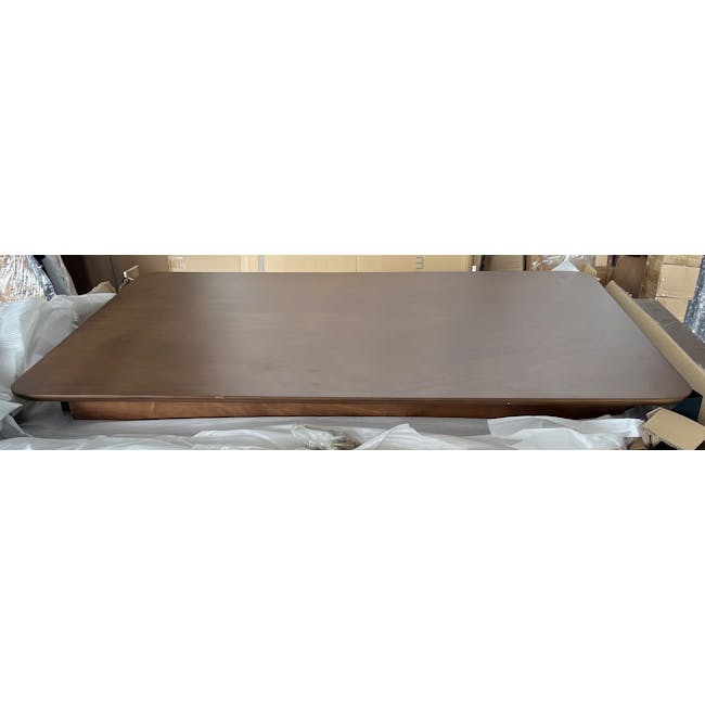(As-is) Charmant Dining Table 1.1m - Cocoa - 1 - 1