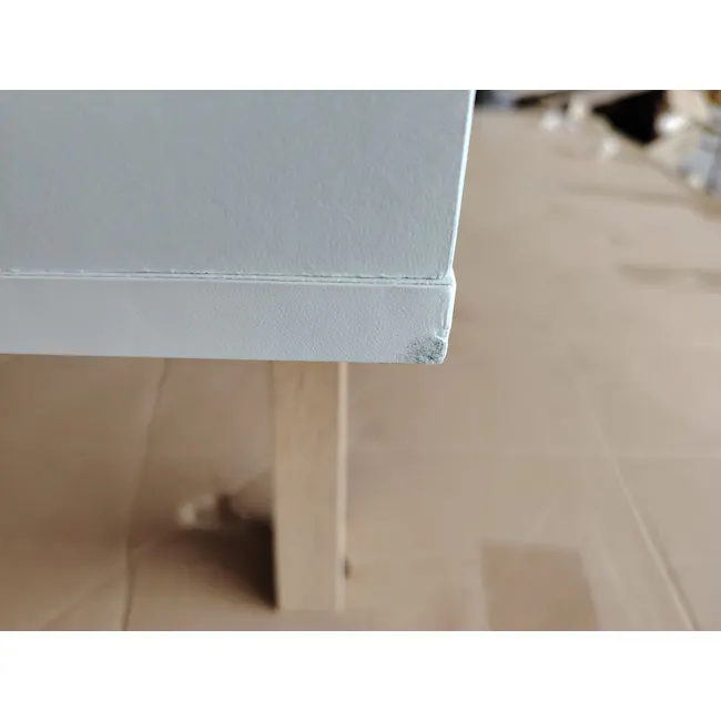 (As-is) Miah Coffee Table - Natural, White - 11