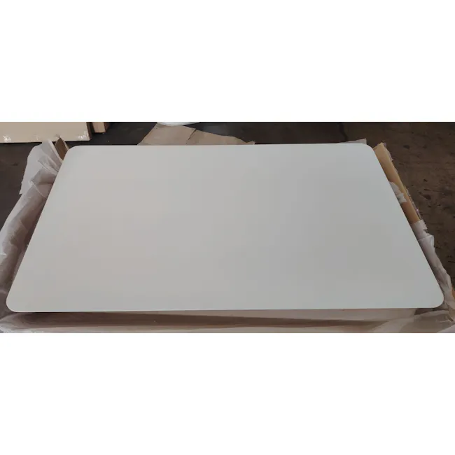 (As-is) Charmant Dining Table 1.4m - Natural, White - 12 - 2